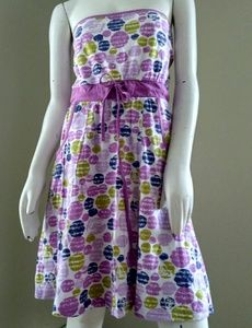 Roxy strapless dress, size medium
